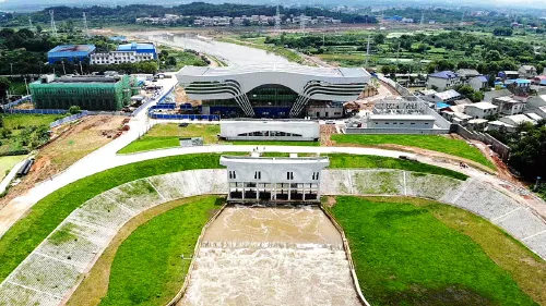 鄂州顺丰机场花马湖泵站