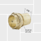 W09 TW VKS male adapter with integrated hose tail EN14420-6