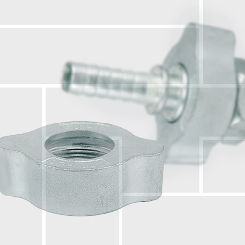 R43 Wing nut in Steel & 316
