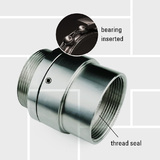 B08 Universal swivel joint, threaded