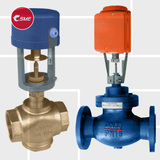 Electric two way valves hydraulic actuator