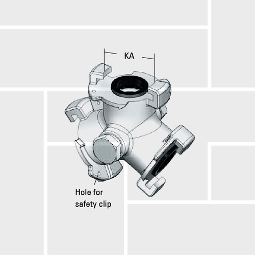 R19 AUS three-way coupler