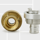 Storz adapter hydrant connection BSPP firefighting