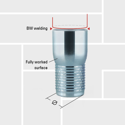 G22 KC BW welding fitting king combination nipples