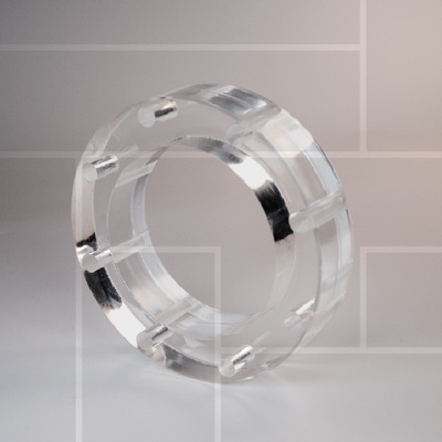 B13 T.T.M.A. flange-shaped visual glass 4”