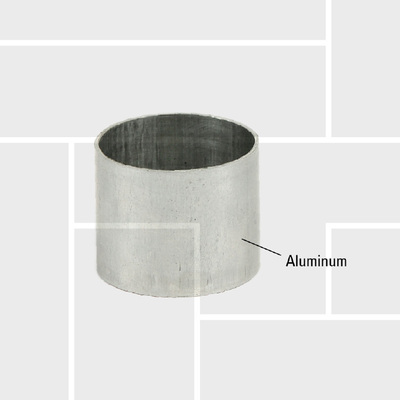 C05 Crimping sleeve, light duty in aluminum