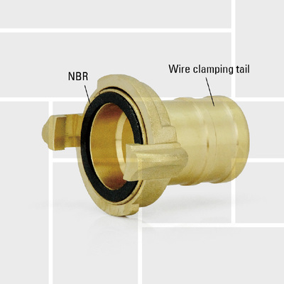 T42 Nakajima brass hose couplings