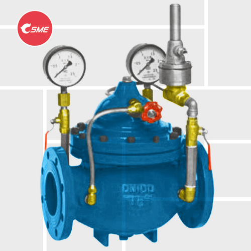 Bypass valves differential pressure control