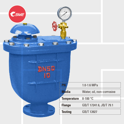 Exhaust valves multifunctional hydraulic