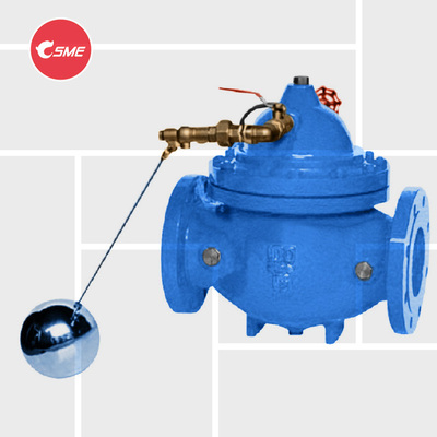 Diaphragm float valves hydraulic