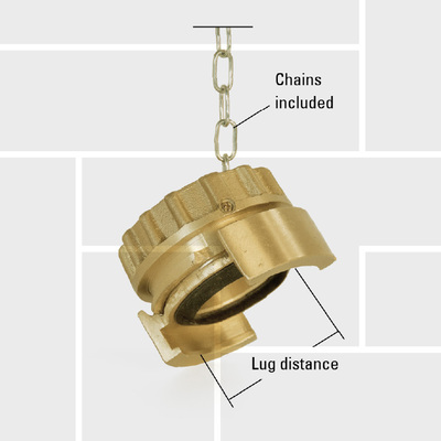 T50 Norwegian blind cap with chains