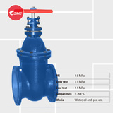 BEVEL GEAR AND ELECTRIC IRON GATE VALVE NON-RISING STEM