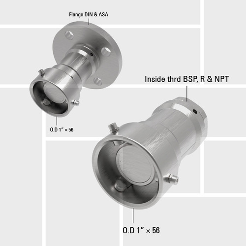 B13 DTD 25 drybreak hose unit thread and flange