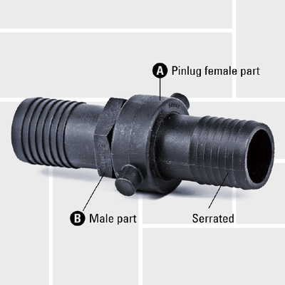 Y01 Pinlug hose fittings, tail connection