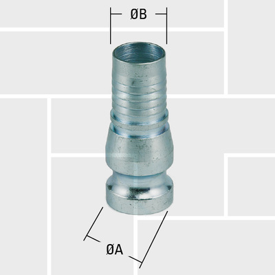 L02 Mortar hose adapter