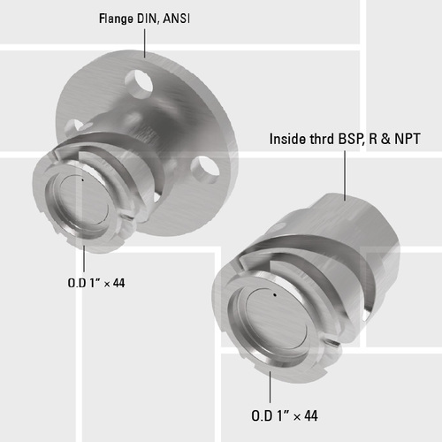 B36 DMG 32 drybreak tank unit thread and flange