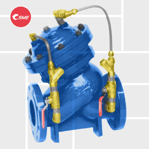 Diaphragm multifunctional water pump control valves