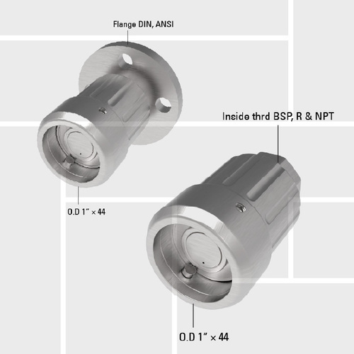 B28 DMG 25 drybreak hose unit thread and flange