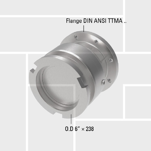 B24 DTD 150-200 drybreak tank unit flange