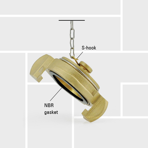 T45 Nakajima brass dust cap chain attachment
