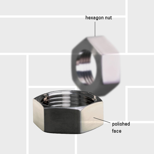 H28 RJT Hexagon nut SS304