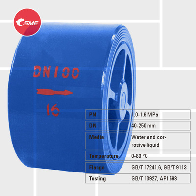 Check valves silent wafer