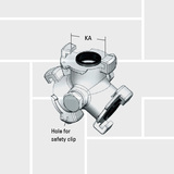 R19 AUS three-way coupler minsup connection